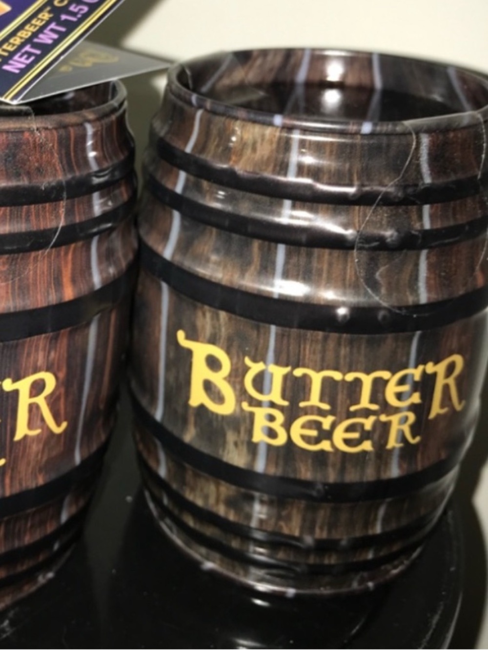 Harry Potter ButterBeer Barrel container (former Candy tin)